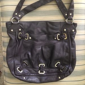 B. Makowsky Glove Leather Pocket Shopper